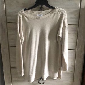 Cream sweater